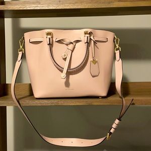 Michael Kors tote purse, light pink
